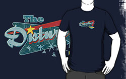 Rock band logo tee shirt merch graphic design artist