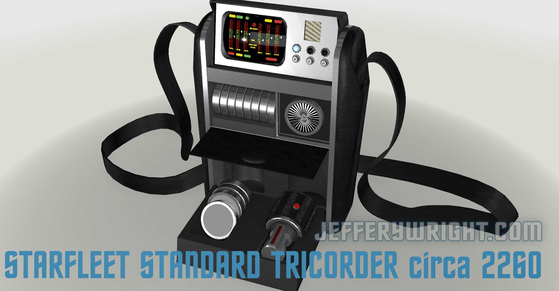 click to launch Interactive 3D Star Trek TOS Tricorder application