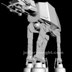 Star Wars Empire Strikes Back Imperial Walker 3D model