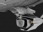 saucer separation, dorsal decks, engineering hull